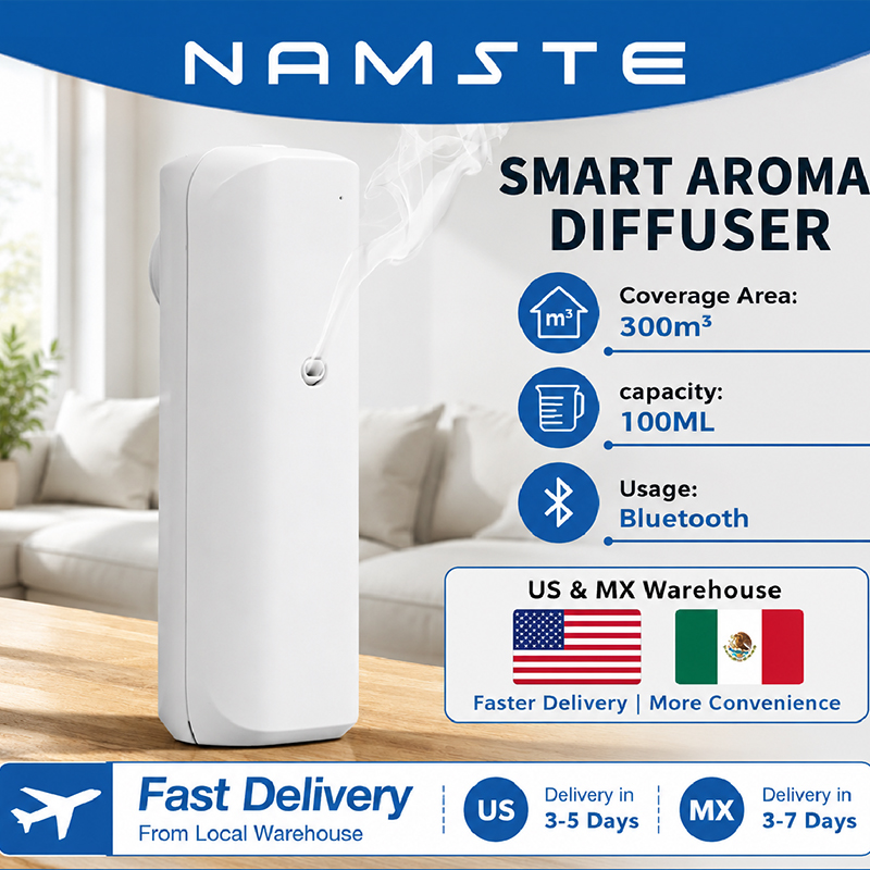 NAMSTE Aromatischer Öldiffusor – Home Fragrance Logo Bewertung und Preis