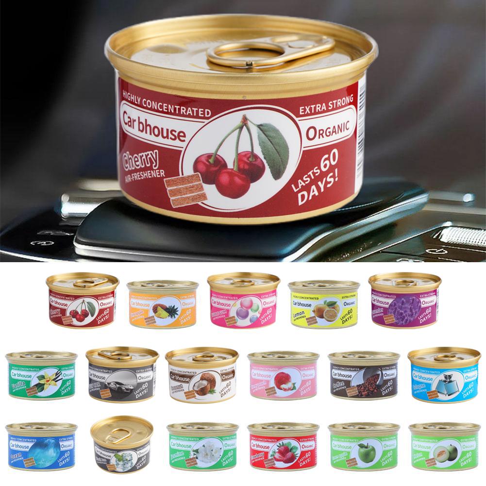 Home Fragrance Logo - Auto-Lufterfrischer, Kaugummi-Duft, organische Dosen, Geruchsbeseitiger, unverzichtbarer,