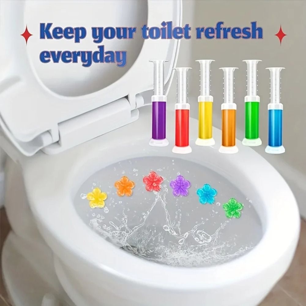 2024 Aroma-Blumen Toilettenrei – Gel Air Freshener Bewertung und Preis