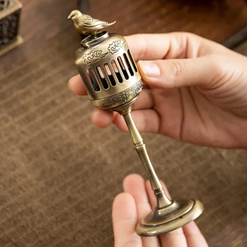 Home Fragrance Lamp - Elster Hohl Lampe Sandelholz Duft Räuchergefäß