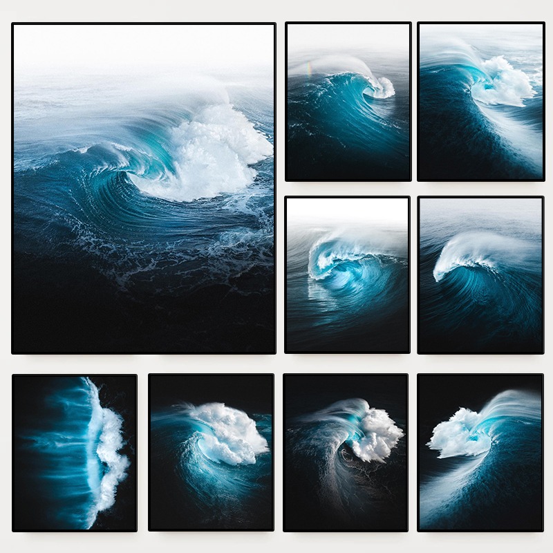 Moderne Ozeanwelle Fotografie  – Home Fragrance Ocean Breeze Bewertung und Preis