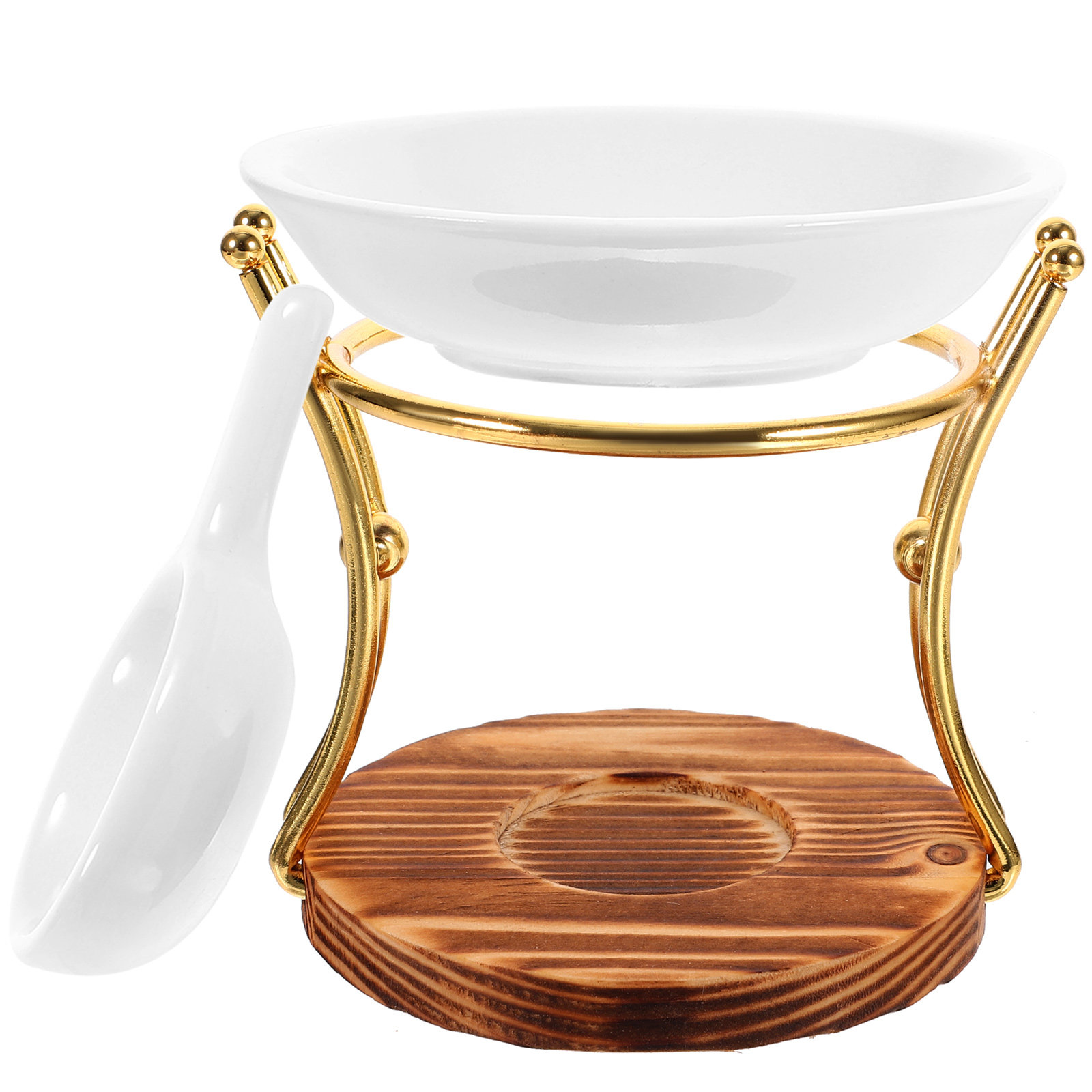1 Set Holz-Keramik-Eisen-Aroma – Ceramic Oil Burner Bewertung und Preis