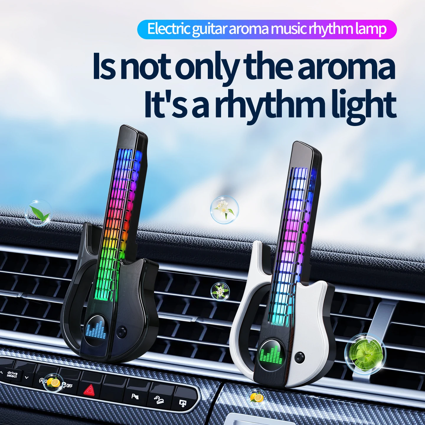Neues Gitarren-Auto-Lüftungsli – Gel Air Freshener Bewertung und Preis