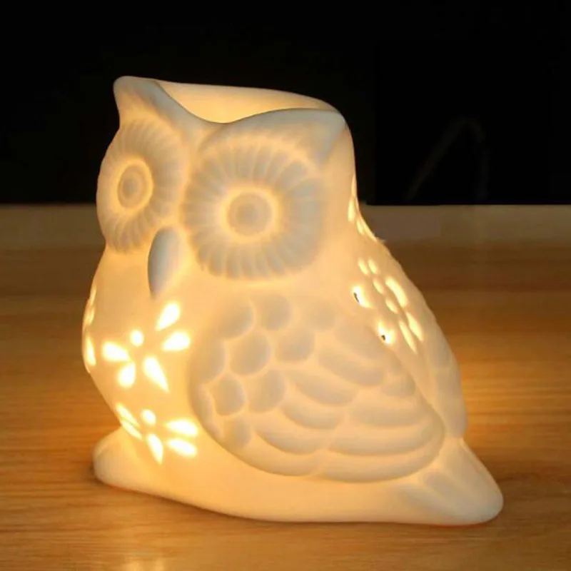 Porzellan-Aromabrenner in Eule – Home Fragrance Lamp Bewertung und Preis