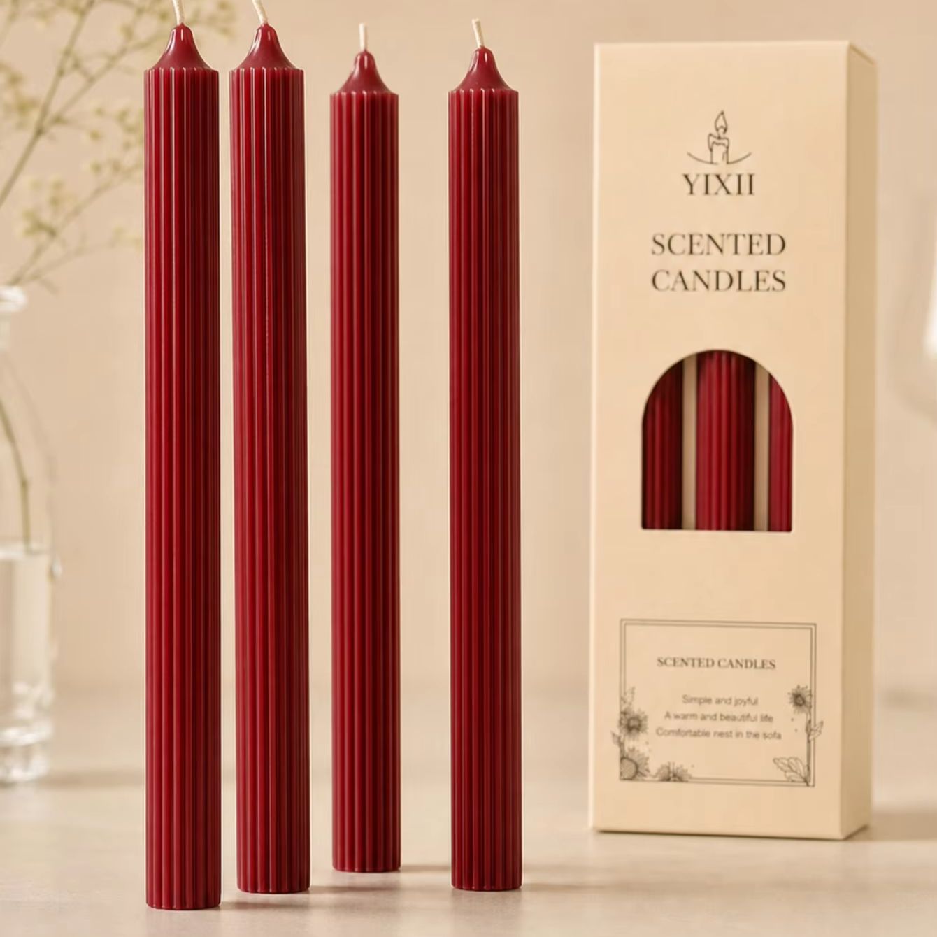 4-teiliges 25cm Weinrotes Arom – Home Fragrance Red Wine Bewertung und Preis