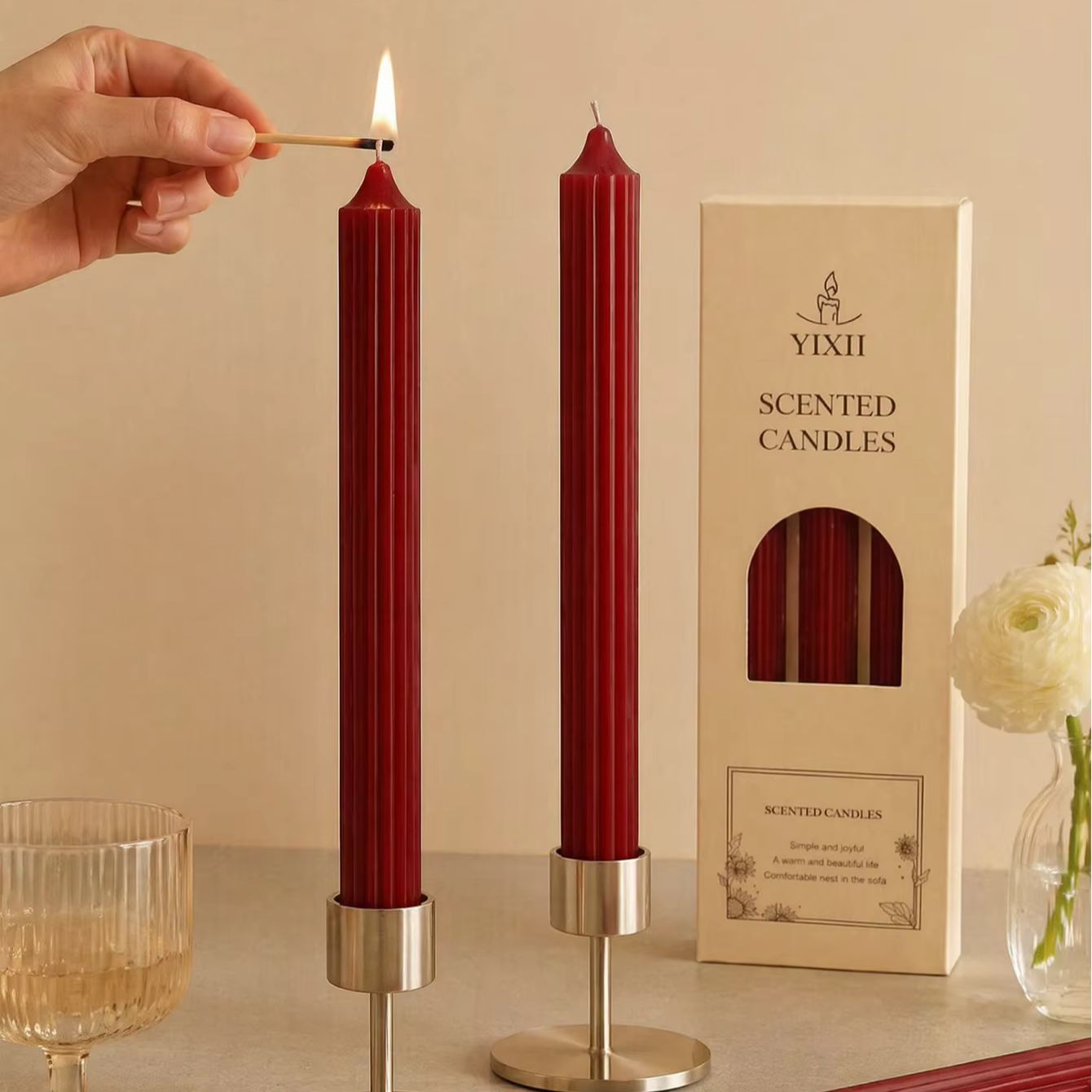 4-teiliges 25cm Weinrotes Arom – Home Fragrance Red Wine Bewertung und Preis