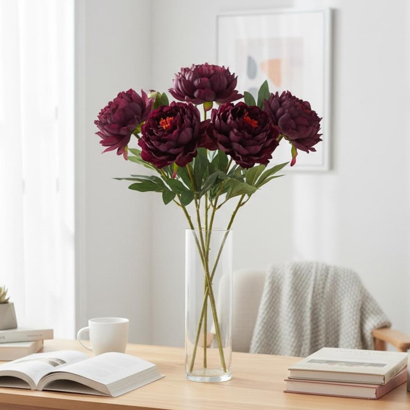 4 Stück künstliche Pfingstrose – Home Fragrance Edg Bewertung und Preis